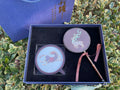 Pastel Animal Silk Embroidery Gift Box Set by Luma & Silk